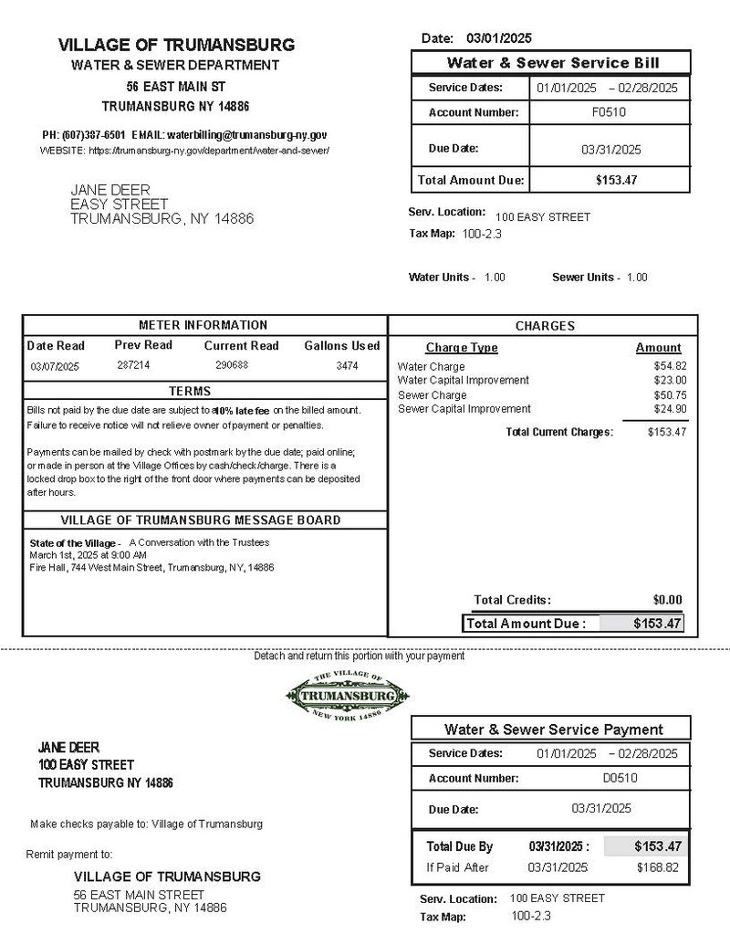 SMAPLE WATER BILLpdf